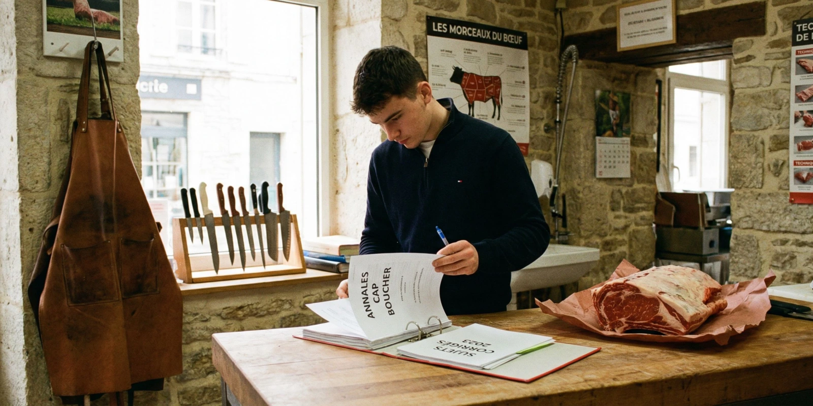 Annales CAP Boucher : Sujets Corrigés, Examens Blancs et Entraînement aux Épreuves
