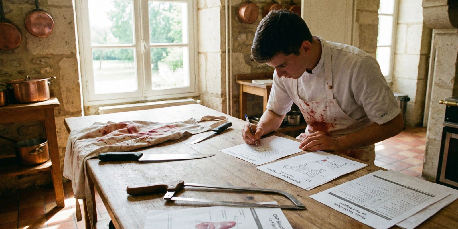 CAP Boucher en Candidat Libre : Inscription, Préparation Autonome et Réussite Sans École