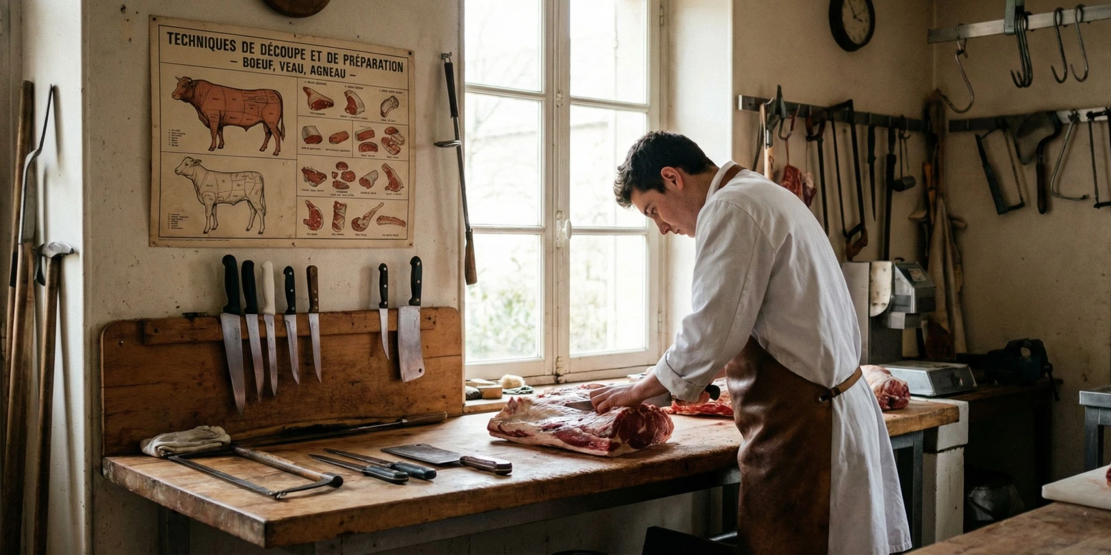 Programme du CAP Boucher : Référentiel, Matières, Horaires et Compétences à Maîtriser