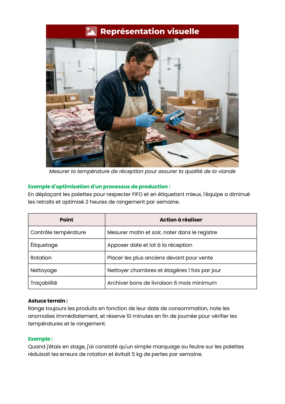 Example Fiche de Révision CAP Boucher